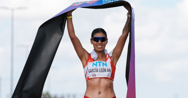 ¡Orgullo nacional! Kimberly García gana medalla de oro en Mundial de Marcha por Equipos