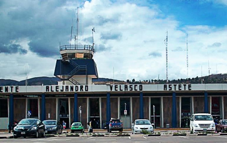 Cusco: aeropuerto Alejandro Velasco Astete suspenderá temporalmente sus operaciones