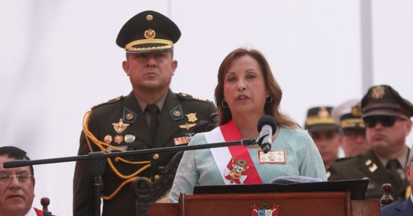 Dina Boluarte ante comandos Chavín de Huántar: "¡Terrorismo nunca más!"