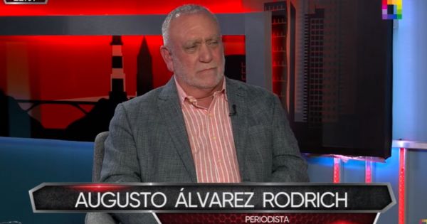 Portada: Augusto Álvarez Rodrich: "El 'Chibolín' de la política se llama Vladimir Cerrón"