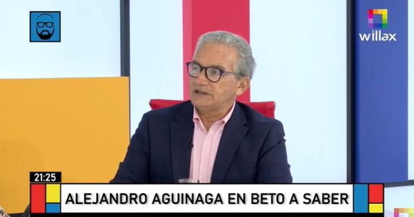 Portada: Alejandro Aguinaga: No tenemos ningún acuerdo con el Gobierno Dina Boluarte