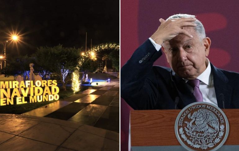 ¿Represalia? Embajada de México retiró nacimiento navideño en Miraflores