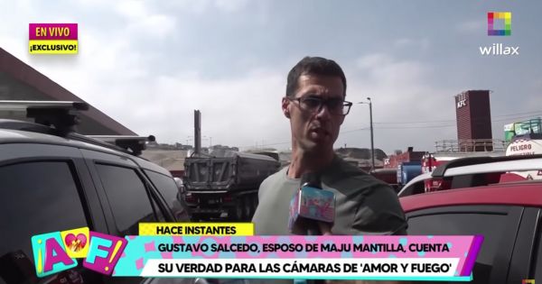 Esposo de Maju Mantilla tras ampay: "Si quisiera hacer algo, no me voy a ir al Westin"