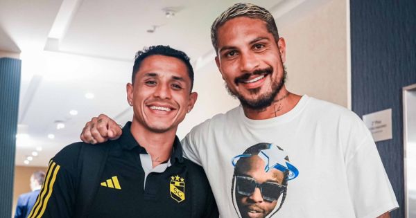 Encuentro de capitanes: Yoshimar Yotún y Paolo Guerrero se juntaron en Trujillo