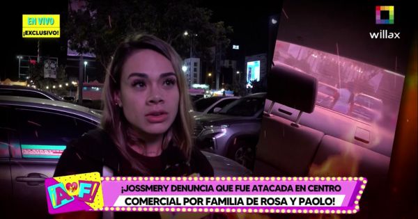 Jossmery Toledo tras ser agredida por entorno de Paolo Hurtado: "Pediré cámaras de seguridad"