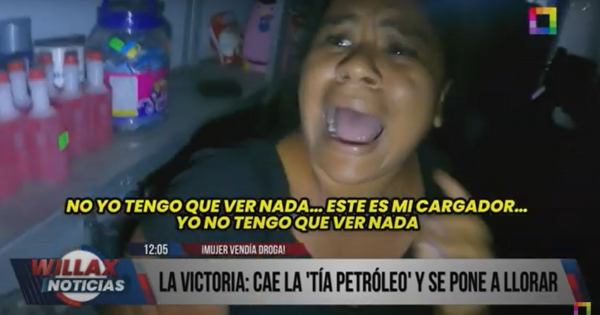 Entre lágrimas, cayó 'La Tía Petróleo': así fue capturada la cabecilla de una banda criminal