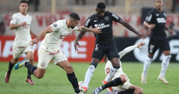 Portada: Universitario de Deportes recibe dura sanción económica de la Conmebol por cánticos racistas contra hinchas de Botafogo