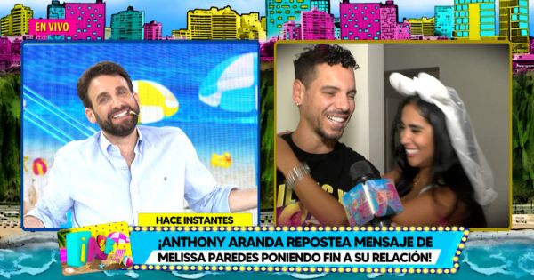 Rodrigo González tras separación de Melissa Paredes y Anthony Aranda: "Ella es la que termina y no te avisa"