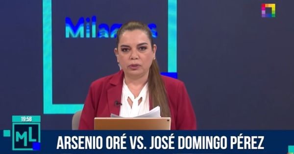 Milagros Leiva: "Domingo Pérez acaba de ser goleado por uno de los penalistas más reconocidos de nuestro país"