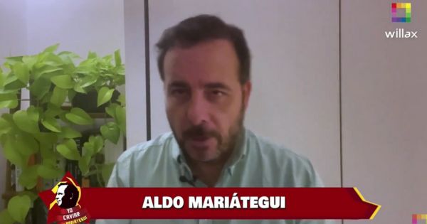 Aldo Mariátegui responde a Joaquín Ramírez: "Es un bocón malévolo" (VIDEO)