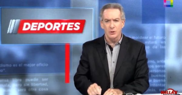 Portada: Eddie Fleischman tras la derrota de Perú: "Se le ha faltado el respeto a la selección nacional; se ha manoseado la camiseta"