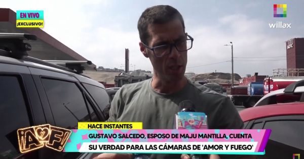 Esposo de Maju Mantilla sobre mujer con la que fue a hotel: "Es la ex de un amigo"