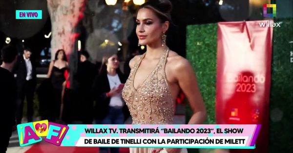'Bailando 2023': Willax TV transmitirá reality de Marcelo Tinelli, donde participará Milett Figueroa