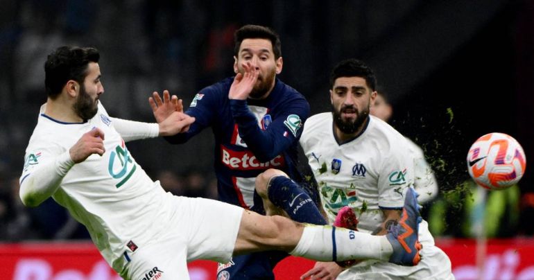 ¡Sorpresa! El PSG perdió ante Marsella y quedó eliminado de la Copa Francia