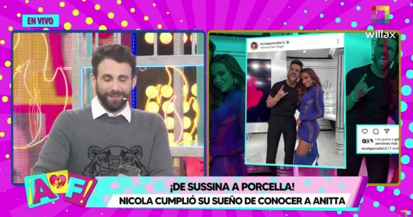 Nicola Porcella se luce con Anitta: cantante lo comenzó a seguir en Instagram