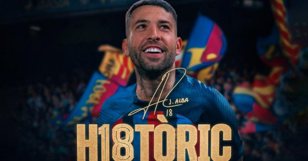 Jordi Alba se despide del FC Barcelona: "Me siento orgulloso y plenamente satisfecho"