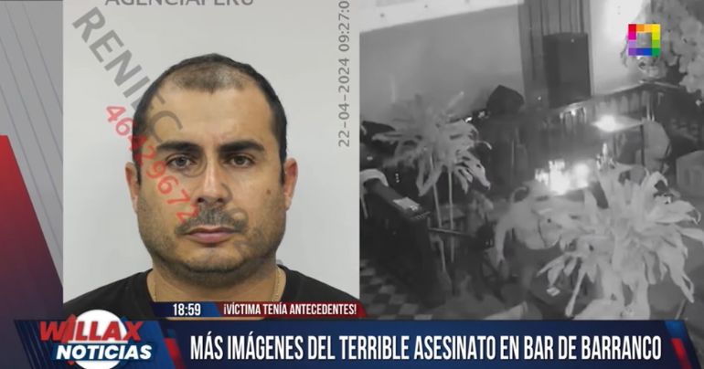 Portada: ¡Víctima tenía antecedentes! Más imágenes del terrible asesinato en un bar de Barranco