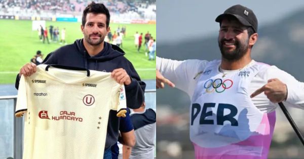 Universitario felicitó a Stefano Peschiera por ganar medalla de bronce en París 2024: "Garra crema para el mundo"