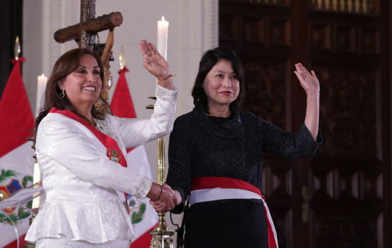 Portada: Canciller Gervasi agradece a países de la región que reconocieron a Dina Boluarte como presidenta