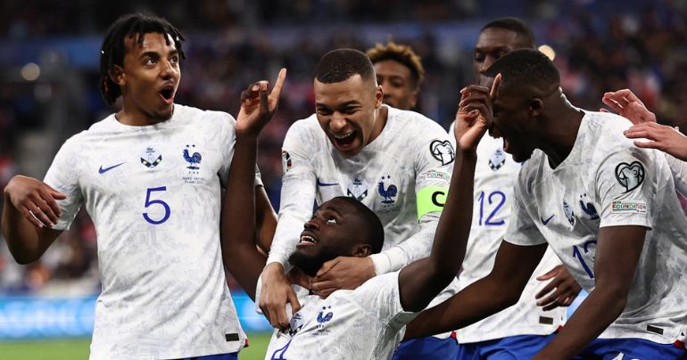 Eliminatorias de la Eurocopa 2024: con dos goles de Mbappé, Francia apabulló 4-0 a Países Bajos
