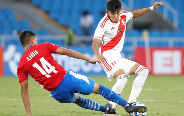 Portada: Sudamericano Sub-20: Perú perdió 1-0 ante Paraguay y quedó eliminado del torneo