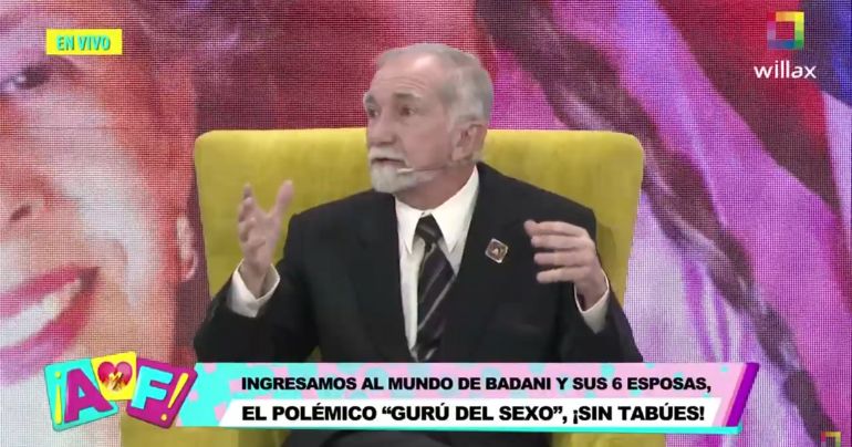 Badani da detalles de su vida íntima con sus 6 esposas: "Cada una tiene un día y domingos me coge el cargamontón"