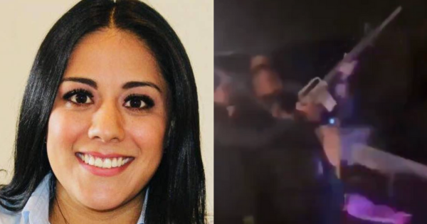 Evelin Mayén, candidata mexicana, es captada tomando alcohol y disparando arma larga: "Un video no me define"
