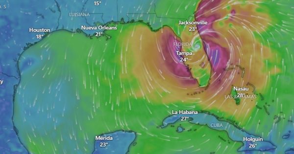 Huracán Milton sigue perdiendo intensidad: baja a categoría 3 mientras se aproxima a Florida