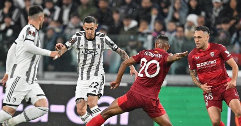 Europa League: Juventus logró un agónico empate de 1-1 ante Sevilla en Italia