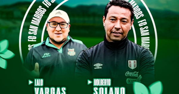 Portada: Nolberto Solano es nuevo director técnico de FC San Marcos de la Liga 2