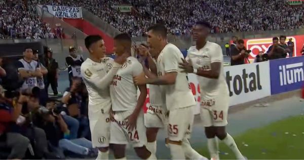 Portada: Alianza Lima vs. Universitario: así fue el gol de Andy Polo para la 'U' que silenció el Estadio Nacional