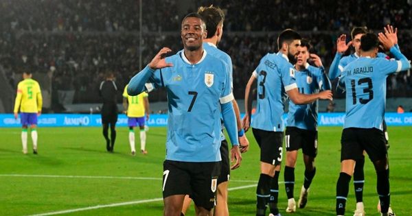 ¡Rompió el maleficio! Tras 22 años, Uruguay venció 2-0 a Brasil por la cuarta fecha de las Eliminatorias