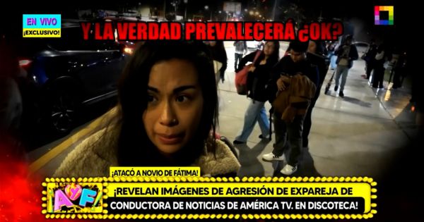 Portada: Fátima Chávez tras denunciar al padre de su hijo por agresión: "La verdad prevalecerá"