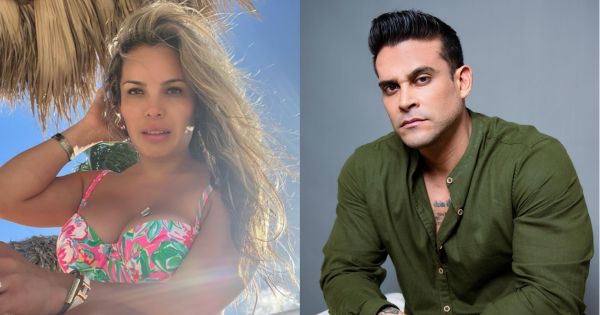 Portada: Mary Moncada confirma que Christian Domínguez es 'olluquito': "Estoy acostumbrada a los gringos"