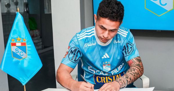 Portada: Sporting Cristal anunció la renovación de Jesús Pretell