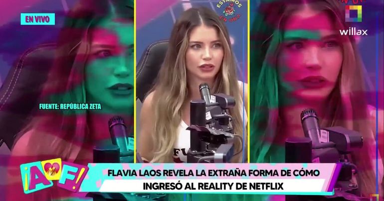 Flavia Laos revela cómo ingresó a ‘Too Hot To Handle’ de Netflix