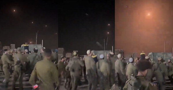 Soldados de Israel bailan al observar que cohetes de Hamás son interceptados por 'Domo de Hierro'