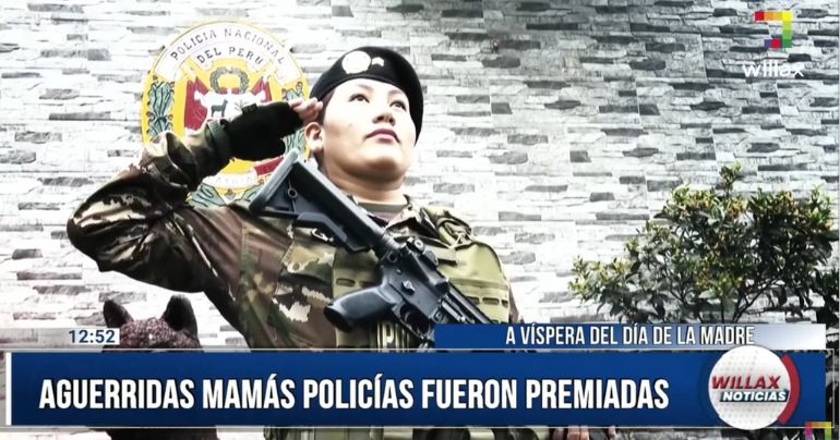 A vísperas del Día de la Madre: aguerridas mamás policías fueron premiadas