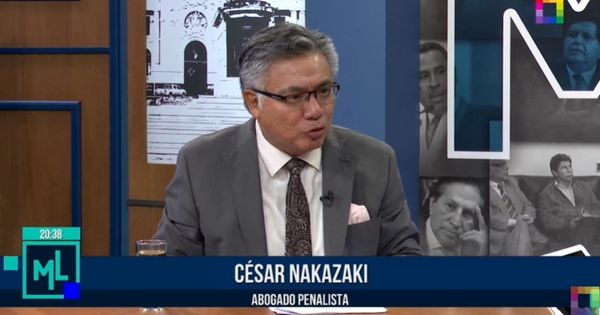 César Nakazaki sobre caso Alan García: "No puedes incautar el celular a un muerto"