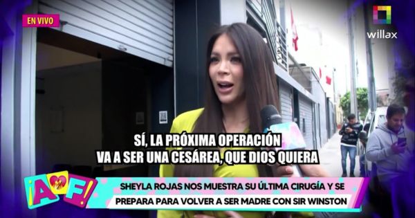 Sheyla Rojas busca convertirse en madre nuevamente: "La próxima operación va a ser una cesárea"