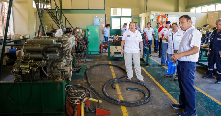 Portada: Paita: ante eventual desastre natural, el Centro de Entrenamiento Pesquero albergaría a más de 200 familias damnificadas