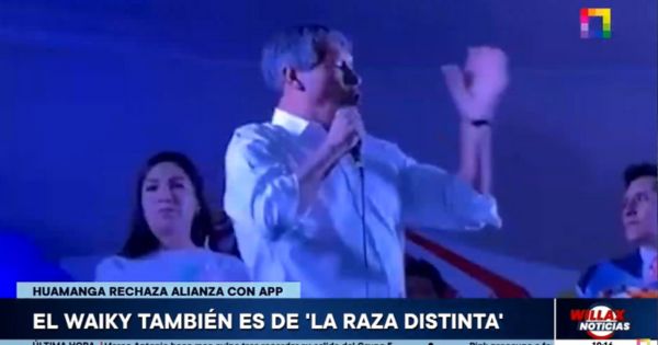 Portada: Huamanga rechaza alianza de Wilfredo Oscorima con APP: "Las ratas vuelven a su chiquero"