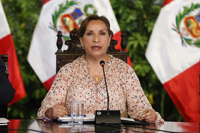 Dina Boluarte: "El Gobierno está firme y su Gabinete más unido que nunca"