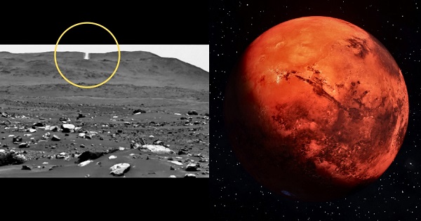 NASA capta imponente y misterioso "demonio de polvo" en Marte (VIDEO)