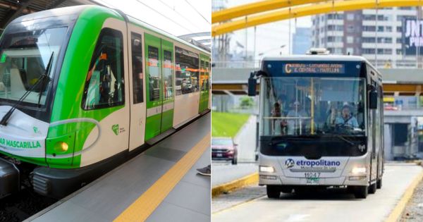 ATU: estos son los horarios del Metropolitano y Línea 1 del Metro para el 1 de enero