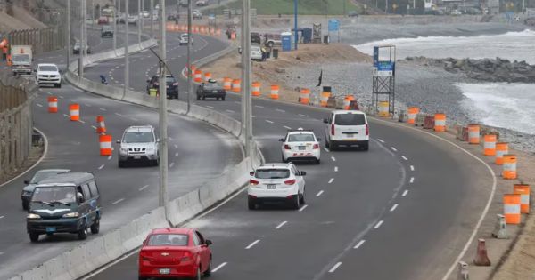 Costa Verde: habilitarán un cuarto carril para facilitar salida de vehículos por la subida Balta