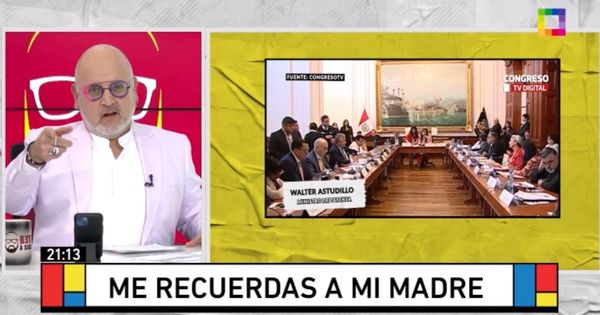 Beto Ortiz arremete contra María Agüero: "Es un personaje nefasto del Congreso"