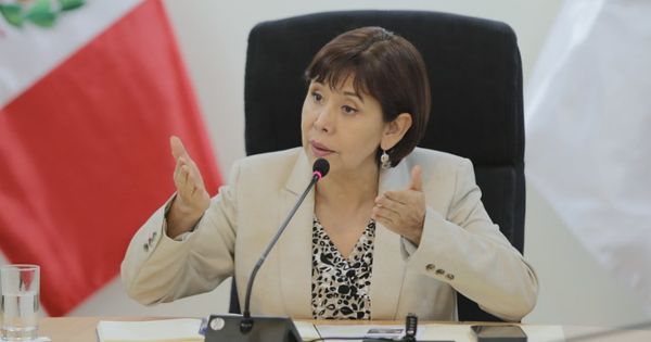 Portada: Ministra Nancy Tolentino descartó crisis en el Gabinete Ministerial tras renuncia de Ana Gervasi