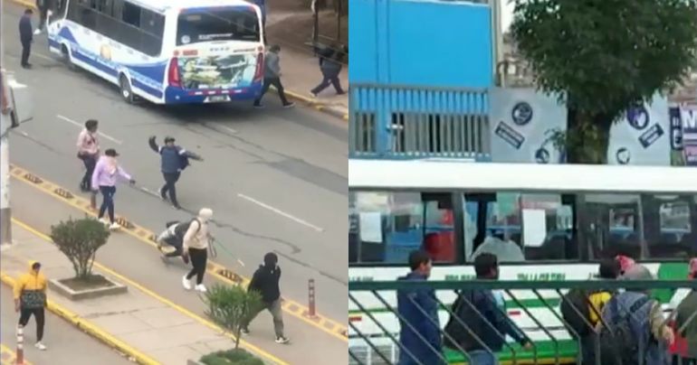 Dictan prisión preventiva para cuatro sujetos que atacaron vehículos y negocios durante protestas en Cusco