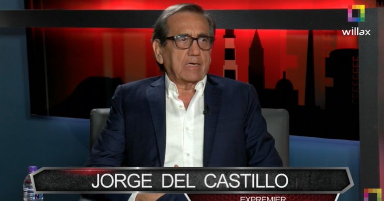 Jorge del Castillo: "Nosotros estamos en contra de la asamblea constituyente"